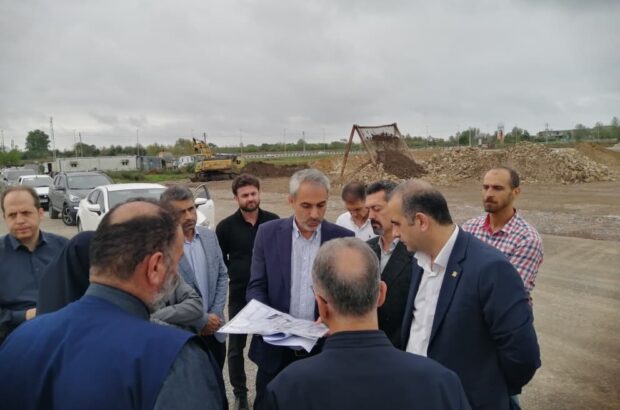 نظارت میدانی مدیرعامل سازمان منطقه آزاد انزلی بر پروژههای عمرانی نظارت میدانی مدیرعامل سازمان منطقه آزاد انزلی بر پروژههای عمرانی