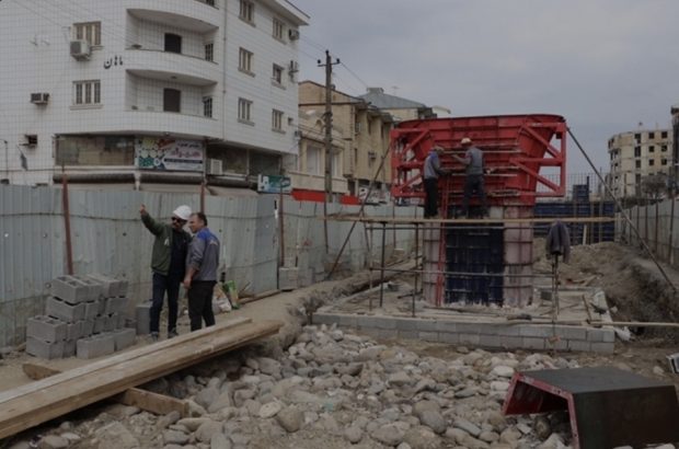 فرآیند عملیات اجرایی پروژه تقاطع غیرهمسطح آیت الله رودباری به ۱۶/۶ درصد رسید