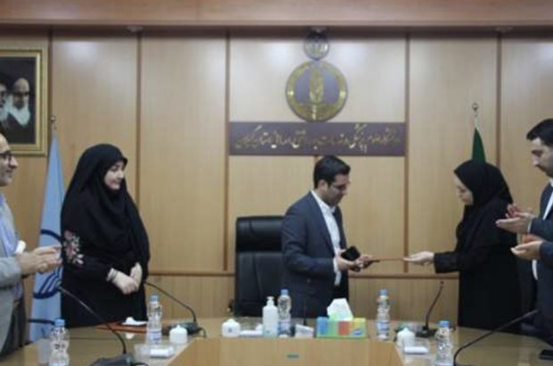 برگزاری آئین تکریم و معارفه مدیر و سرپرست مدیریت منابع انسانی دانشگاه علوم پزشکی گیلان