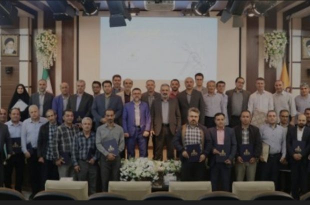 از کارکنان نمونه شرکت گاز گیلان تجلیل شد