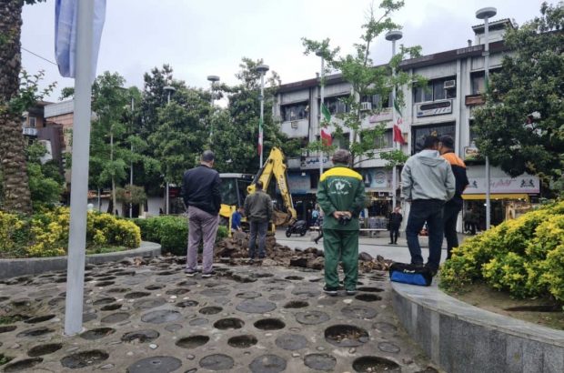 باز آفرینی و طراحی جدید در رمپ پیاده راه فرهنگی! باز آفرینی و طراحی جدید در رمپ پیاده راه فرهنگی!