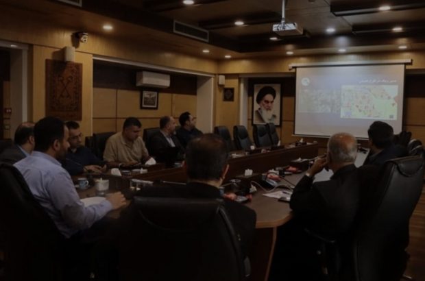 جلسه بررسی اجرای فاز اول پروژه رینگ ۹۰ متری شهر رشت از میدان گیل تا مسکن مهر