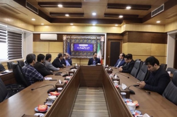 جلسه بررسی زمینه همکارهای مشترک شهرداری رشت و بنیاد تعاون بسیج کشور برگزار شد