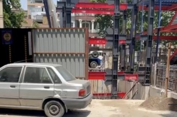 آسیب ساختمان‌ها و منازل گلسار ۹۸ بر اثر گودبرداری یک ساختمان