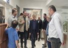 بازدید رئیس دانشگاه علوم پزشکی گیلان از مرکز جامع خدمات سلامت لوندویل آستارا