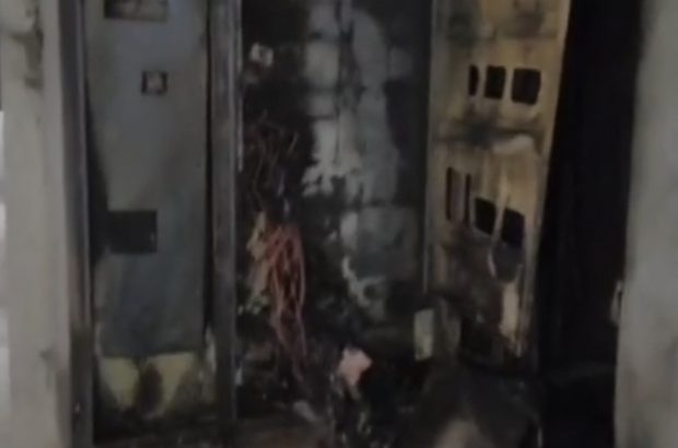 آتش گرفتن تابلو برق ساختمان چهار طبقه حادثه ساز شد آتش گرفتن تابلو برق ساختمان چهار طبقه حادثه ساز شد