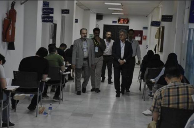 روند برگزاری چهل و سومین دوره آزمون ارتقاء و گواهینامه تخصصی دستیاران در رشت بررسی شد روند برگزاری چهل و سومین دوره آزمون ارتقاء و گواهینامه تخصصی دستیاران در رشت بررسی شد