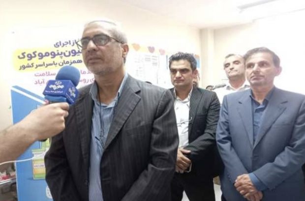 تزریق واکسن پنوموکوک در استان گیلان آغاز شد
