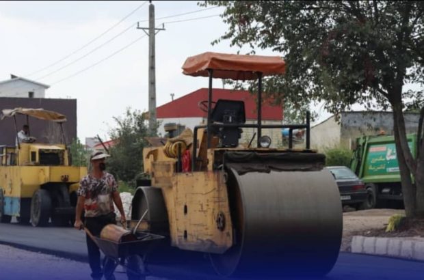 آغاز عملیات آسفالت قطعه اول پروژه بازگشایی ژ۵ “محور شهید سلیمانی”