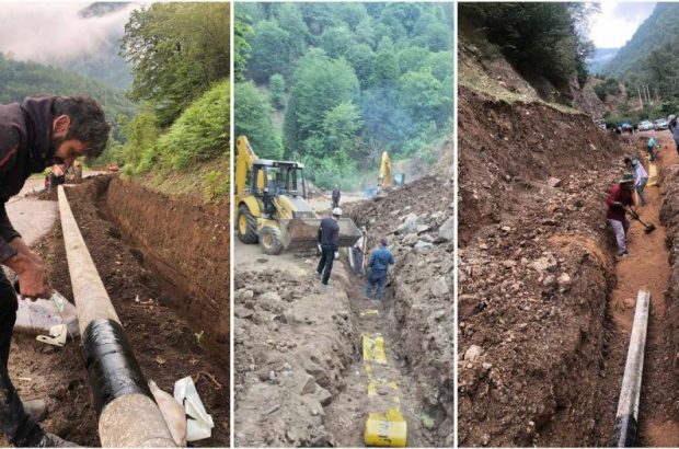 افزون بر ۳۰۰ کیلومتر شبکه گاز در گیلان اجرا شد