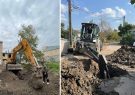 ادامه عملیات اجرایی تكمیل شبكه بهداشتی فاضلاب منطقه بلوار گیلان رشت