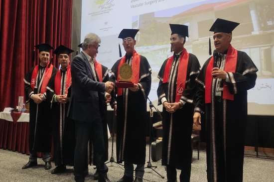 تقدیر از بخش فوق تخصصی جراحی عروق و اندوواسکولار مرکز آموزشی و درمانی رازی در آئین بیستمین سالگرد تاسیس انجمن جراحان عروق و درمانهای اندوواسکولارایران تقدیر از بخش فوق تخصصی جراحی عروق و اندوواسکولار مرکز آموزشی و درمانی رازی در آئین بیستمین سالگرد تاسیس انجمن جراحان عروق و درمانهای اندوواسکولارایران