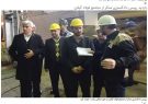 بازدید رییس دادگستری سنگر از مجتمع فولاد گیلان بازدید رییس دادگستری سنگر از مجتمع فولاد گیلان