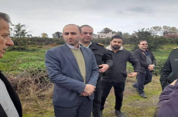 تخریب یک ویلای غیرمجاز در روستای سلیم سرای واجارگاه رودسر