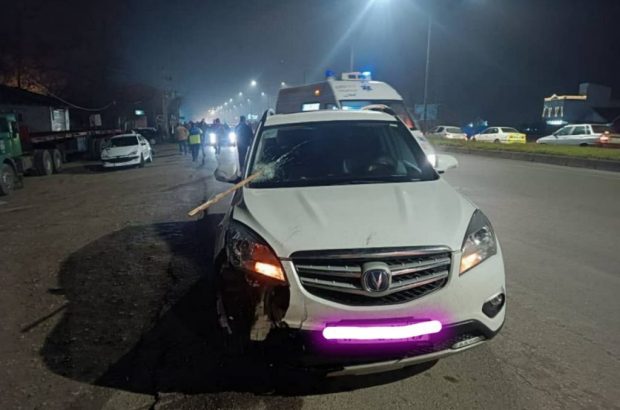 امدادرسانی کارشناسان مرکز اورژانس گیلان به مصدومان تصادف ۳ خودرو در جاده لولمان به آستانه