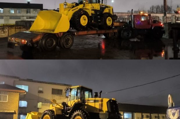 تقویت ناوگان راهداری گیلان با ورود ماشین‌آلات جدید