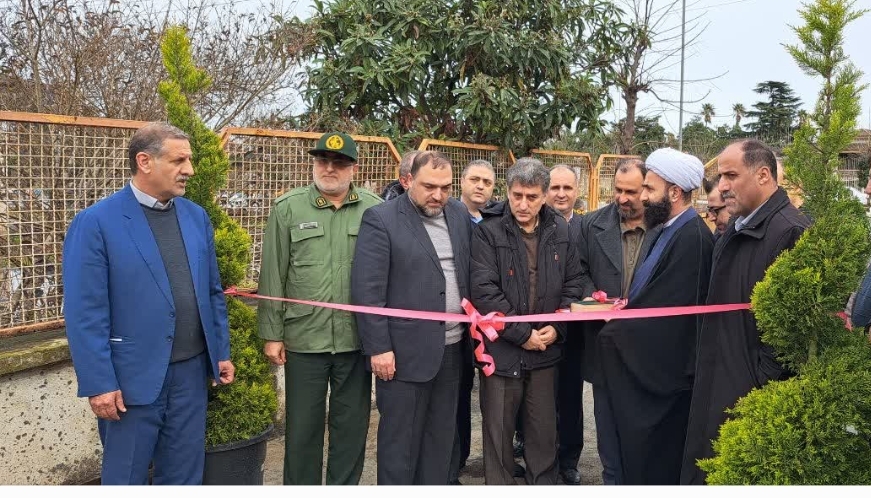 بهرهبرداری از پروژههای خزر نوش چابکسر بهرهبرداری از پروژههای خزر نوش چابکسر