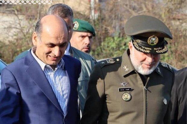 تقدیر فرمانده نیروی زمینی ارتش از استاندار گیلان/ دکتر حق شناس مردمی، دلسوز و متخصص است