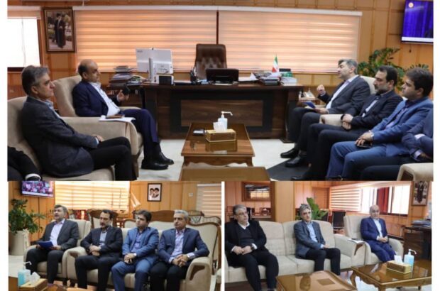 دیدار نوروزی مدیرعامل شركت توزیع نیروی برق استان با استاندار مردمی گیلان