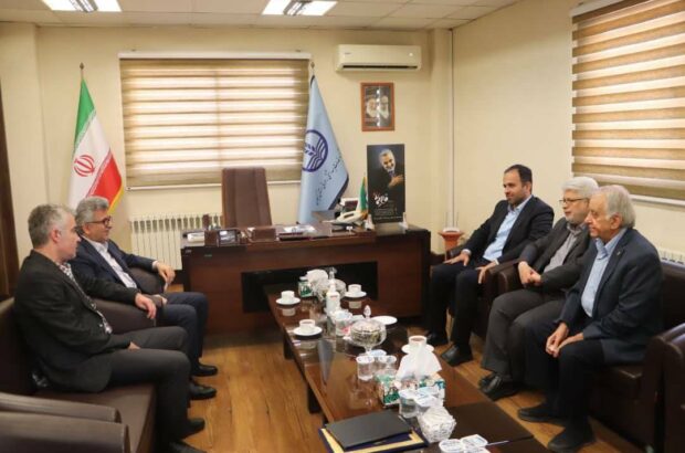 دیدار رئیس کمیسیون گردشگری شورای اسلامی و شهردار رشت با رئیس دانشگاه علوم پزشکی گیلان دیدار رئیس کمیسیون گردشگری شورای اسلامی و شهردار رشت با رئیس دانشگاه علوم پزشکی گیلان