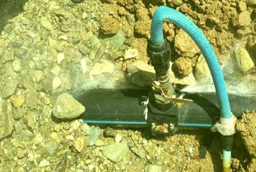 آغاز عمليات اجراي پروژه خطوط انتقال آبرساني شهر لنگرود