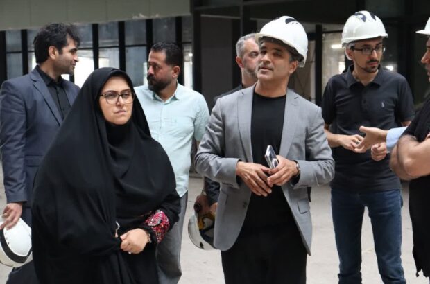 بازدید فرماندار خمام از پروژه سیتادیوم خمام