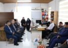 دیدار فرماندار شهرستان با رئیس و جمعی از کارکنان اداره بهزیستی خمام