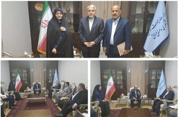 فرماندار سیاهکل و نماینده مجلس با وزیر میراث فرهنگی دیدار کردند