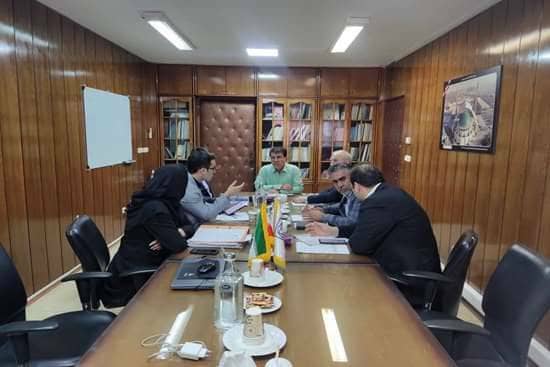 دیدار نماینده رشت و خمام و معاون توسعه دانشگاه علوم پزشکی گیلان با مدیرعامل سازمان مجری ساختمان‌ها