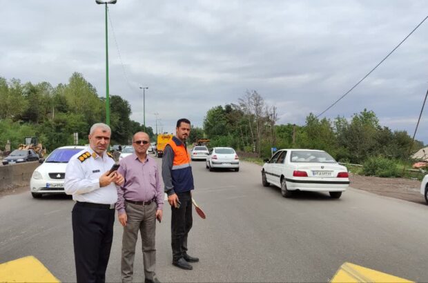 افزایش یک باند تردد موقت در محور سراوان-امامزاده هاشم برای کاهش ترافیک