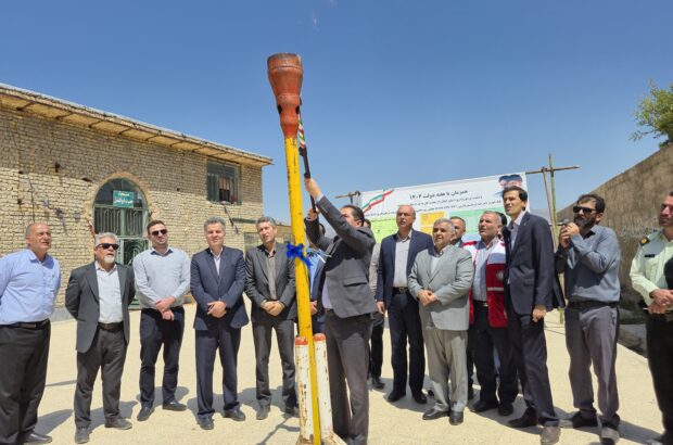 فروغ شعله های گاز در دو روستای کوهستانی گورد و زکابر شهرستان رودبار