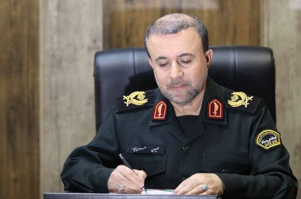 پیام تبريک فرمانده انتظامي گيلان به مناسبت ۷ آذر