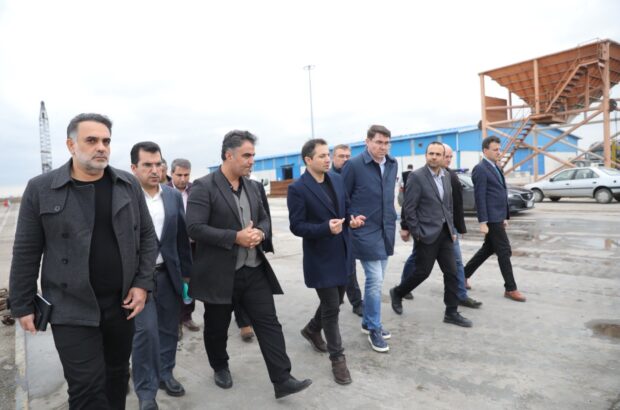 بازدید هیئت اقتصادی روسیه از منطقه آزاد انزلی و بندر کاسپین