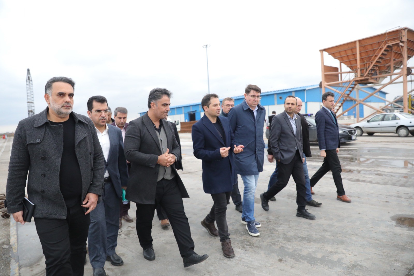 بازدید هیئت اقتصادی روسیه از منطقه آزاد انزلی و بندر کاسپین